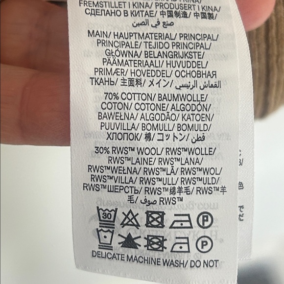 BODEN Estelle Henley Sweater Camel Melange Size Large - Picture 12 of 15